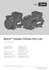 Danfoss BOCK HGX22e/125-4 S Guide D'utilisation