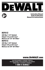 DeWalt DCF513 Guide D'utilisation