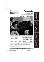 Panasonic PV-D4753S-K Mode D'emploi