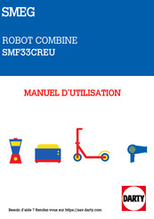 Smeg SMF33CREU Mode D'emploi