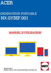 Acer Aspire 3 A315-41 Manuel D'utilisation