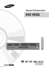 Samsung DVD-VR330 Manuel D'instructions