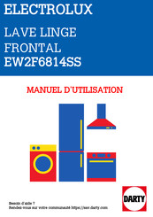 Electrolux EW2F6814SS Notice D'utilisation