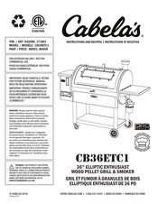 Cabela's 171891 Instructions Et Recettes