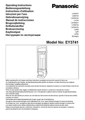 Panasonic EY3741 Instructions D'utilisation