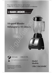 Black & Decker Home BLC10650MBC Guide D'entretien Et D'utilisation