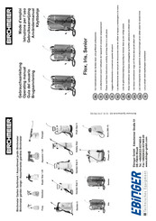 Birchmeier Senior Serie Mode D'emploi