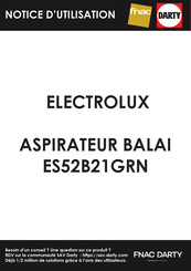 Electrolux Clean 500 Manuel D'instructions