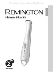 Remington WPG4035 Mode D'emploi