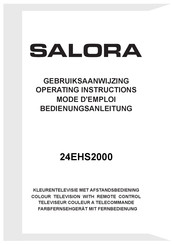 Salora 24EHS2000 Mode D'emploi