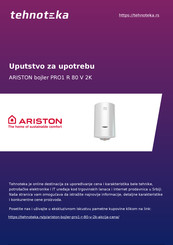 Ariston LYDOS R HWST 100 V Mode D'emploi