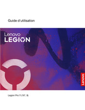 Lenovo LEGION Pro 7i Guide D'utilisation