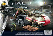 Mega Bloks HALO Smuggler Intercept Mode D'emploi