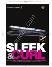 Remington Sleek & Curl Slim 230C S1051 Mode D'emploi