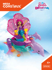 Mega Construx Barbie DREAMTOPIA Mermaid Carriage Mode D'emploi