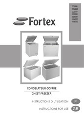 Fortex CC1000S Instructions D'utilisation