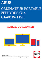 Asus GA401IV-112R Mode D'emploi