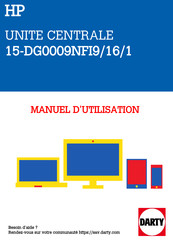 HP 15-DG0009NFI9/16/1 Manuel De L'utilisateur