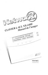 CADDX NetworX NX-148E Manuel De L'usager