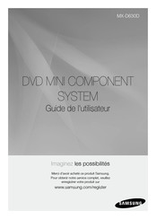 Samsung MX-D630D Guide De L'utilisateur