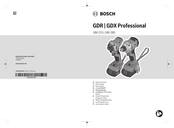 Bosch GDR Professional 18V-215 Notice Originale