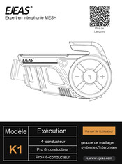 EJEAS K1 Manuel De L'utilisateur