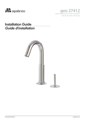 aquabrass geo 27412 Guide D'installation