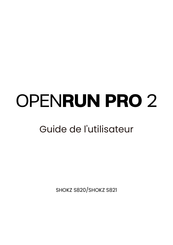 shokz OPEN RUN PRO 2 Guide De L'utilisateur