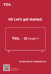 TCL 43Q550G-CA Mode D'emploi