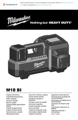 Milwaukee M18 BI-0 Notice Originale