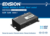 Edision HDMI MODULATOR 3in1 mini Manuel D'utilisation