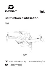 Deerc D70 Instructions D'utilisation