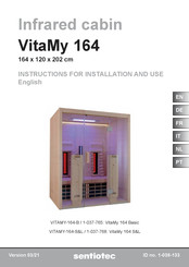 Sentiotec VITAMY-164-S Instructions D'installation Et D'utilisation