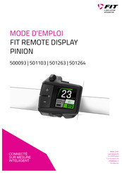 FiT 501103 Mode D'emploi