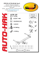 AUTO-HAK A37A Instructions De Montage