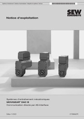 Sew Eurodrive MOVIGEAR DAC B Notice D'exploitation