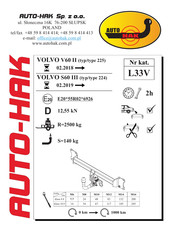 AUTO-HAK L33V Instructions De Montage