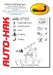 AUTO-HAK L22V Instructions De Montage