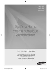 Samsung HT-D453 Guide De L'utilisateur