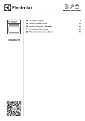 Electrolux KODGS60TX Notice D'utilisation