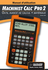 Calculated Industries 4088 Manuel D'utilisation