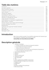 Philips XC8057 Instructions D'utilisation