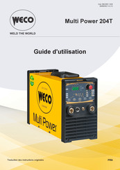 Weco Multi Power 204T Guide D'utilisation