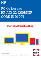 HP AIO 22-C0083NF Manuel De L'utilisateur