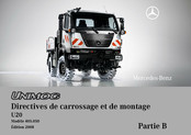 Mercedes-Benz UNIMOG 405.050 2008 Mode D'emploi