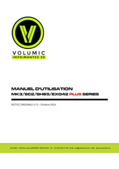 VOLUMIC EXO42 PLUS Serie Manuel D'utilisation