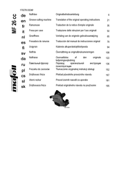 Mafell MF 26 cc Traduction De La Notice D'emploi Originale