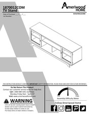 Ameriwood HOME 1870012COM Mode D'emploi