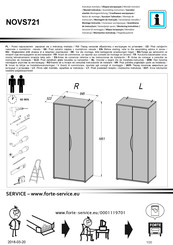 Forte NOVS721 Notice De Montage