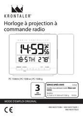 Krontaler PC 1508-b Mode D'emploi